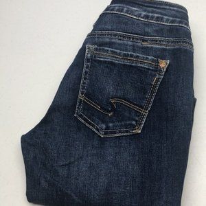 LIKE NEW SILVER SUKI SKINNY JEANS 26x31 😎